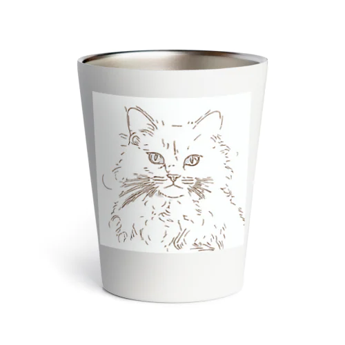 名前はショーン｜イケメンなねこ Thermo Tumbler