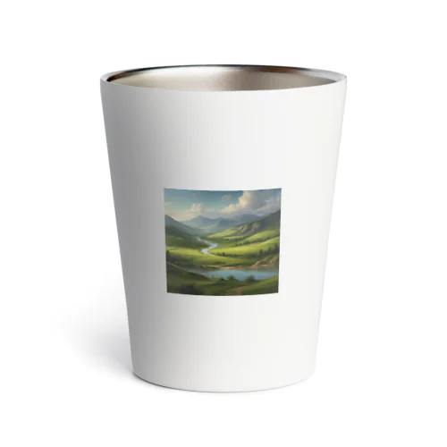 山の風景 Thermo Tumbler