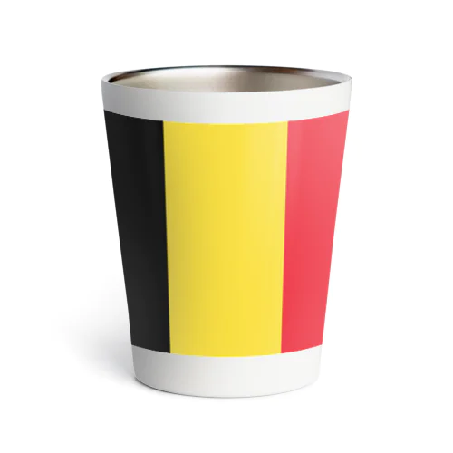 ベルギーの国旗 Thermo Tumbler