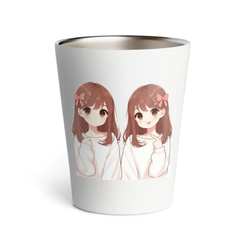 双子の姉妹 Thermo Tumbler