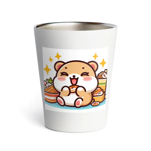 食欲旺盛なかわいいハムスター Thermo Tumbler