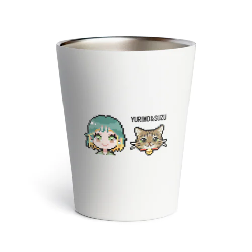 ゆりもとすずドット絵 Thermo Tumbler