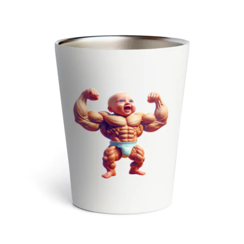 マッチョ赤ちゃん Thermo Tumbler