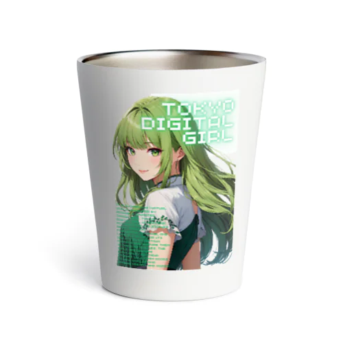 TOKYO DIGITAL GIRL 02 Thermo Tumbler