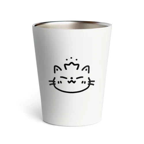 王冠猫　ロゴ Thermo Tumbler