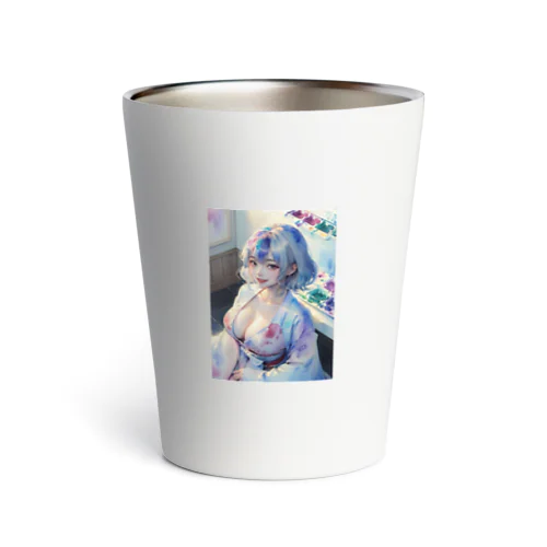 着物女子ハルカ Thermo Tumbler