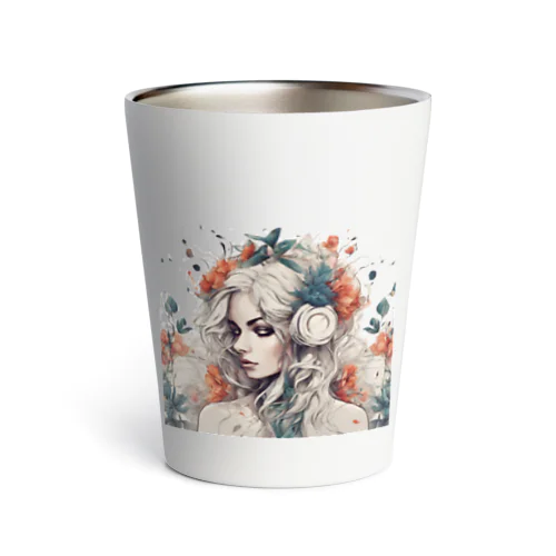 horde of flowers Thermo Tumbler