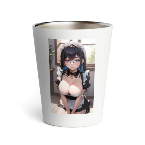 黒髪美少女　美鈴ちゃん　メイド Thermo Tumbler