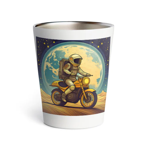 月面バイク乗り Thermo Tumbler