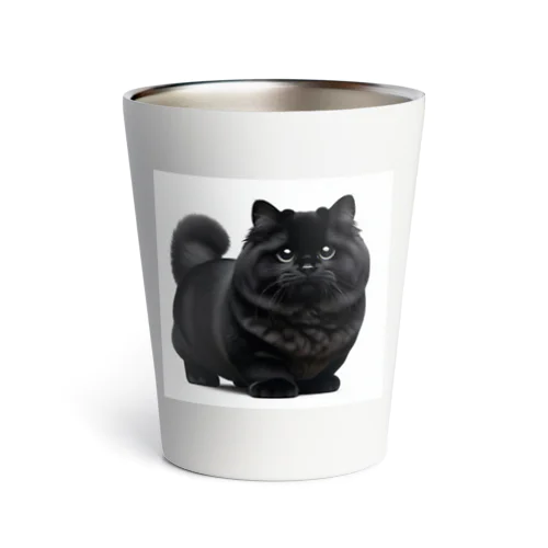 黒猫 Thermo Tumbler