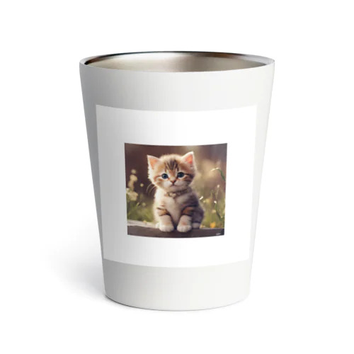 可愛い猫 Thermo Tumbler