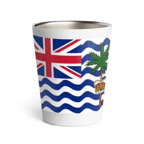 イギリス領インド洋地域の旗 サーモタンブラー
