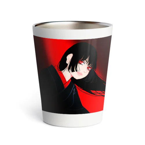 闇堕ちイラスト和風グッズ Thermo Tumbler