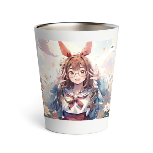 癒やし系のうさ耳少女 Thermo Tumbler