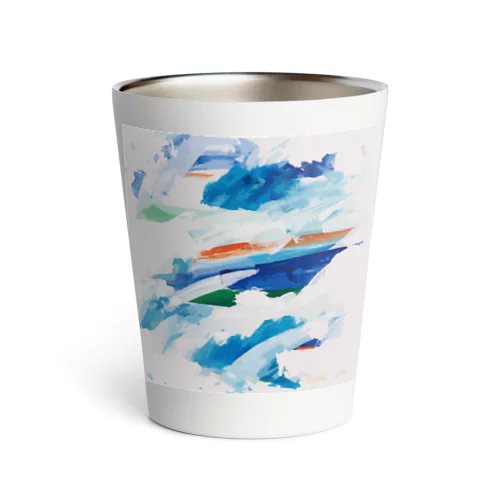 雲と虹 Thermo Tumbler