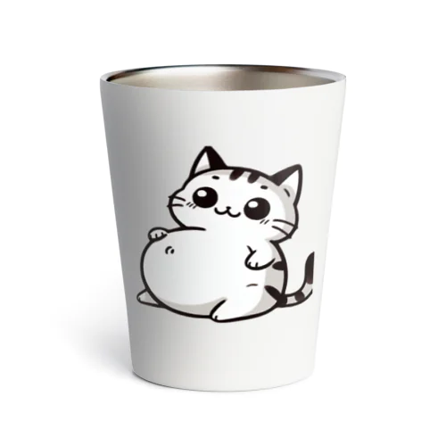 お腹のでてる猫20 Thermo Tumbler