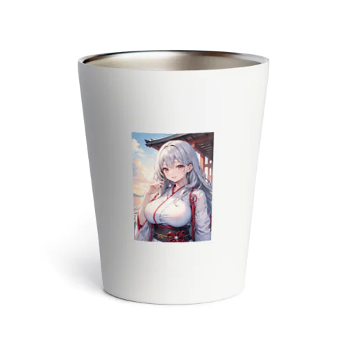 綺麗な巫女 Thermo Tumbler