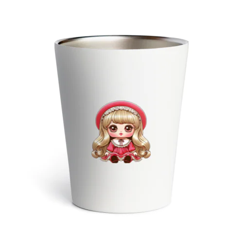 レトロなDOLL Thermo Tumbler