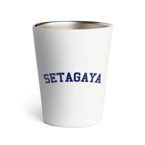 世田谷グッズ　ネイビーロゴ（setagaya item） サーモタンブラー