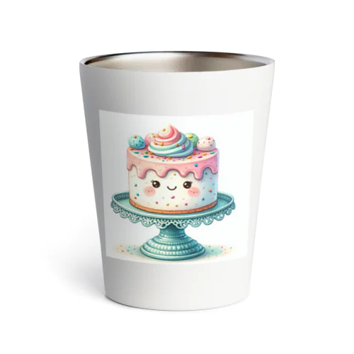 可愛いケーキちゃん Thermo Tumbler