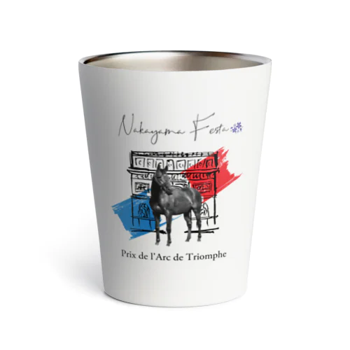 Nakayama Festa 〜Prix de I'Arc de Triomphe〜 by AERU Thermo Tumbler