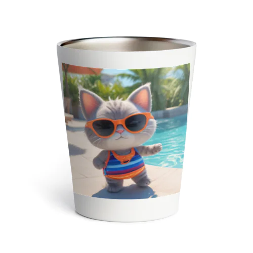 Fun cat ★ Thermo Tumbler