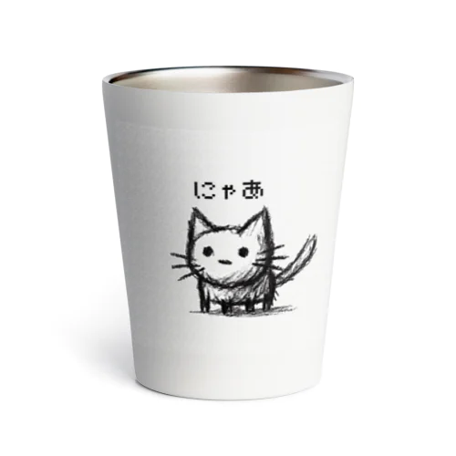 ねこ落書き2 Thermo Tumbler