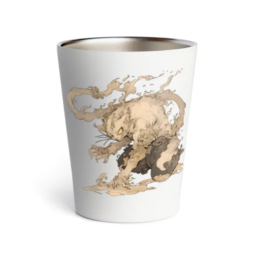 化け猫_00001 Thermo Tumbler