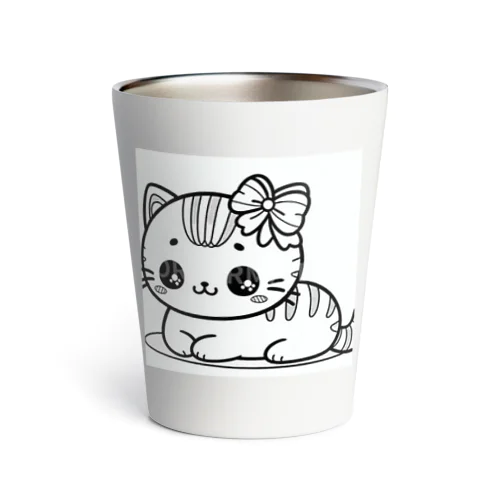 疲れを癒やすねこちゃん Thermo Tumbler