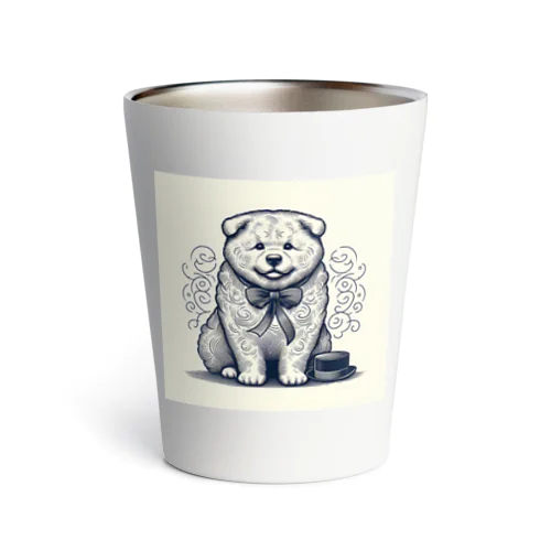 穏やかな犬 Thermo Tumbler