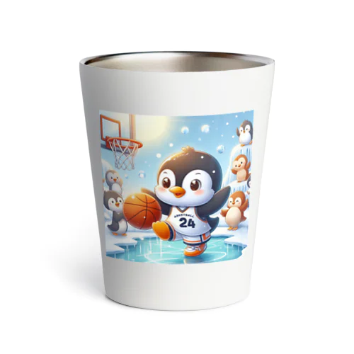 ペンギン！バスケに挑戦！ Thermo Tumbler