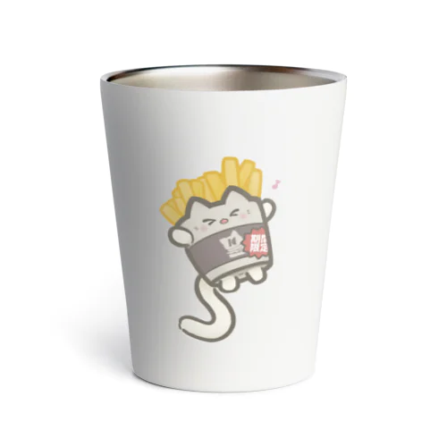 ねこぽてと (ごきげん) Thermo Tumbler