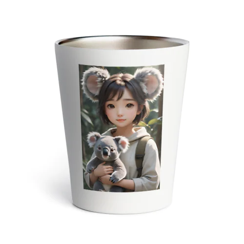 動物占いキャラクター<コアラ> Thermo Tumbler