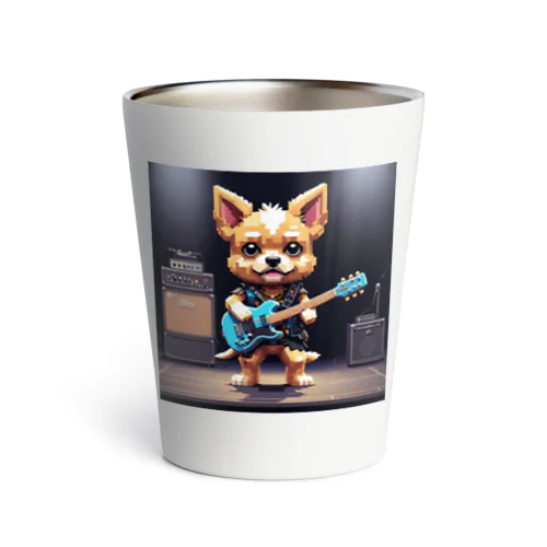 華やかなロックスター犬🎸 Thermo Tumbler