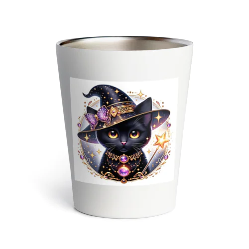 黒猫の魔法使い Thermo Tumbler