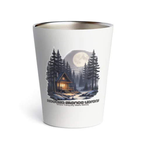 Snow Cottage Thermo Tumbler