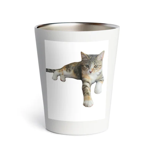 リラックス猫ちゃん Thermo Tumbler