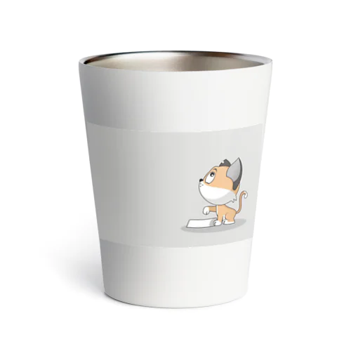 猫 Thermo Tumbler