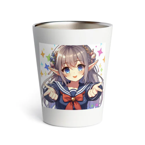 エルフ　美少女　セーラー服　アイドル Thermo Tumbler