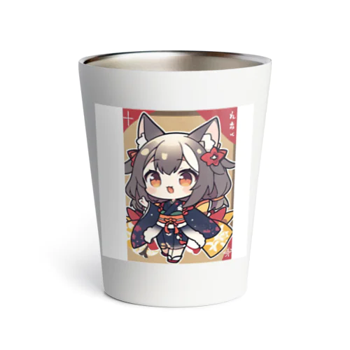 獣娘 Thermo Tumbler