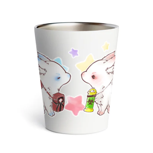 もにゃきつねペア Thermo Tumbler