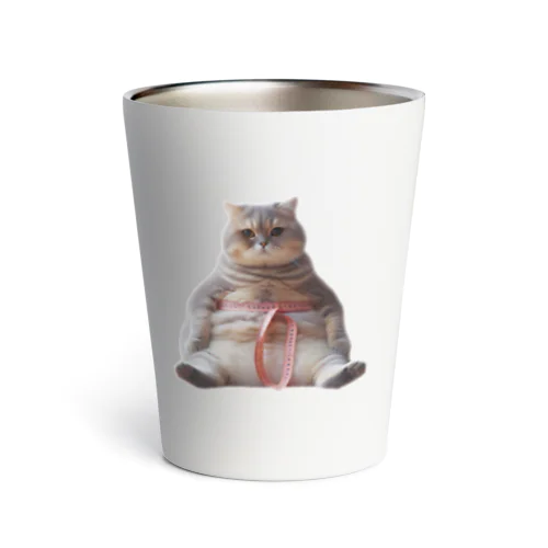 ダイエット中の猫 Thermo Tumbler