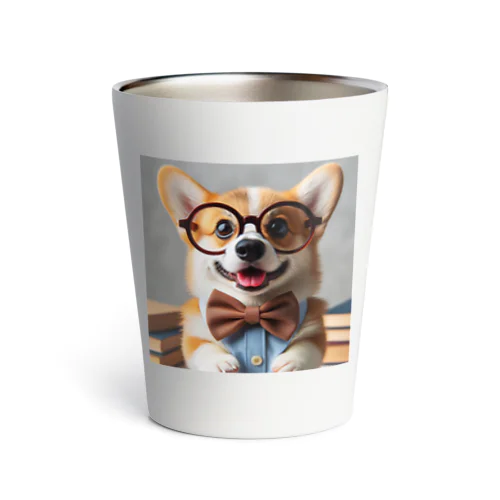 物知りシリーズ　コーギー犬 Thermo Tumbler