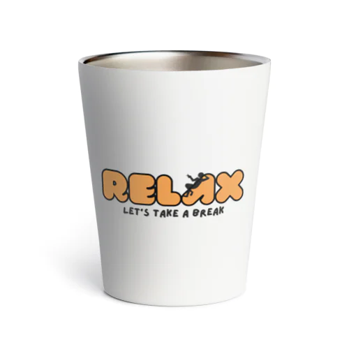 RELAX ロゴ Thermo Tumbler