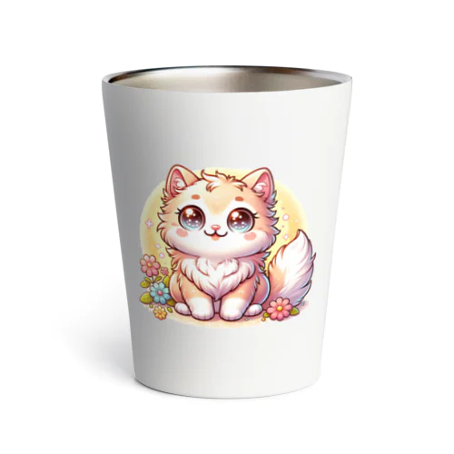 可愛いにゃんこちゃん Thermo Tumbler