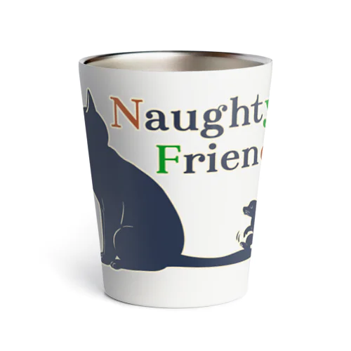 Naughty Friend Thermo Tumbler