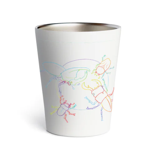 ★カブトムシ　クワガタムシ　オス　メス Thermo Tumbler