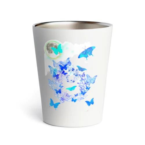 モルフォ蝶 Thermo Tumbler