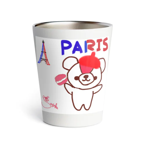 パリとおせんちゃん Thermo Tumbler