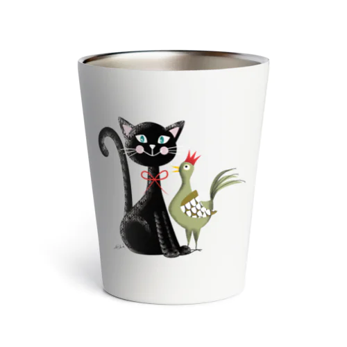 ねことにわとり Thermo Tumbler